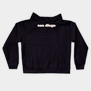 San Diego Retro Kids Hoodie